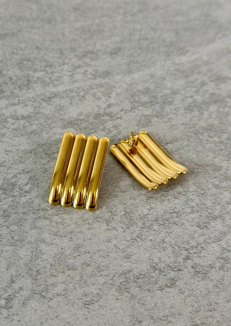 עגילי גלורי זהב