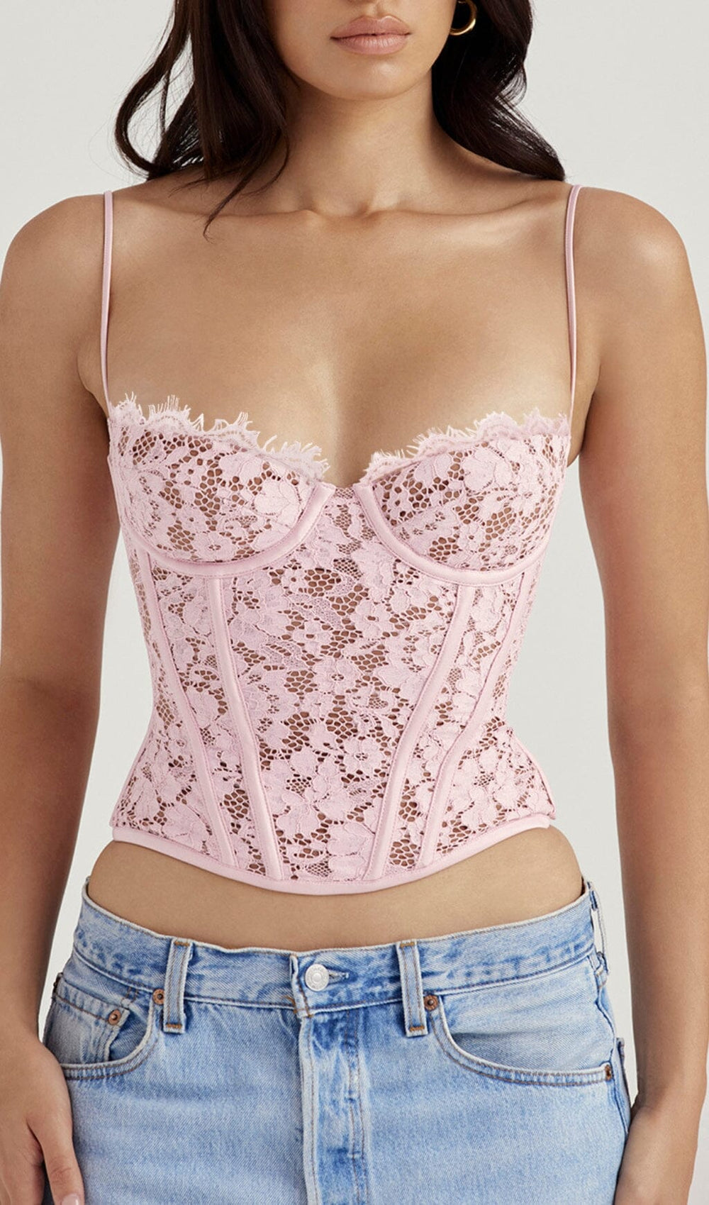 Corset rose Michelle