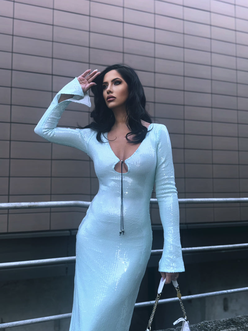 שמלת אמבר טורקיז