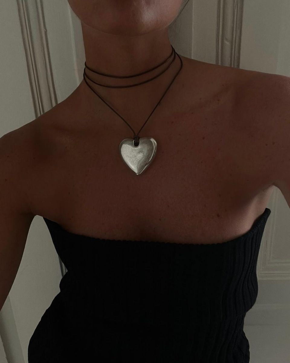 Collier pendentif coeur