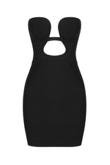 שמלת מיני ג׳יזל שחורה