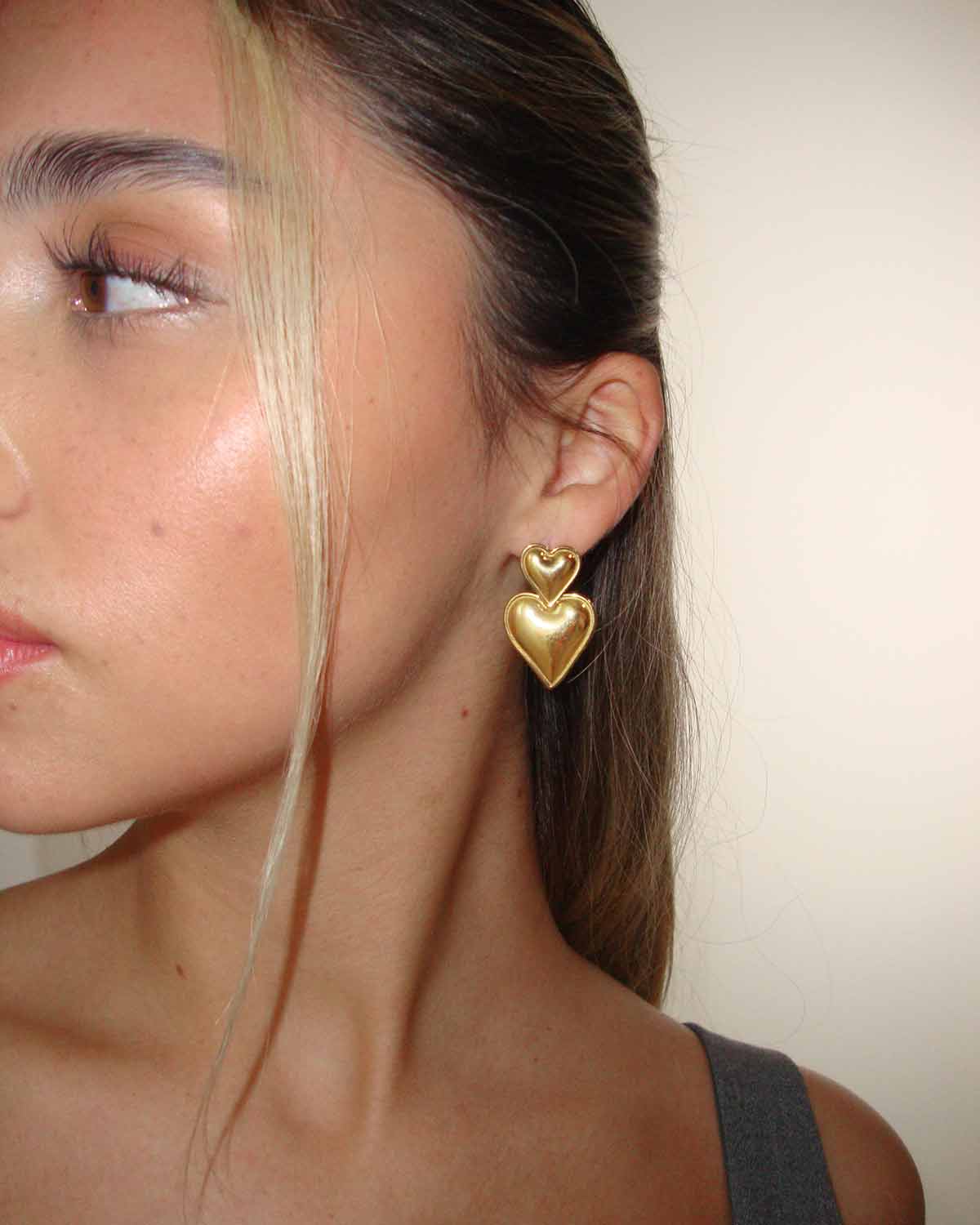 Boucles d'oreilles Diana en or