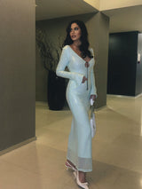 שמלת אמבר טורקיז