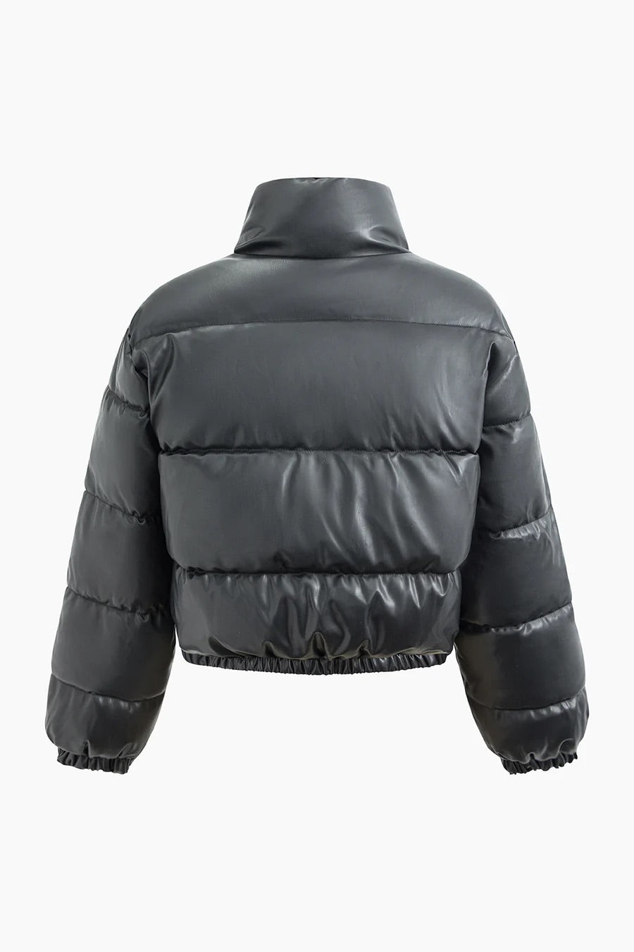 Manteau col noir