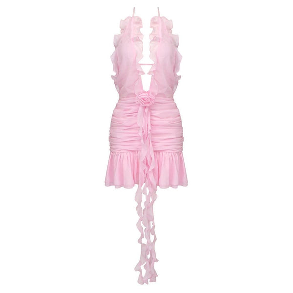 שמלת בל ורודה