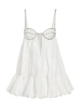 שמלת איימי לבנה