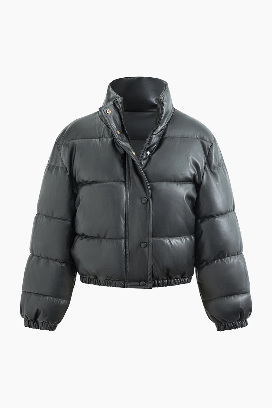 Manteau col noir