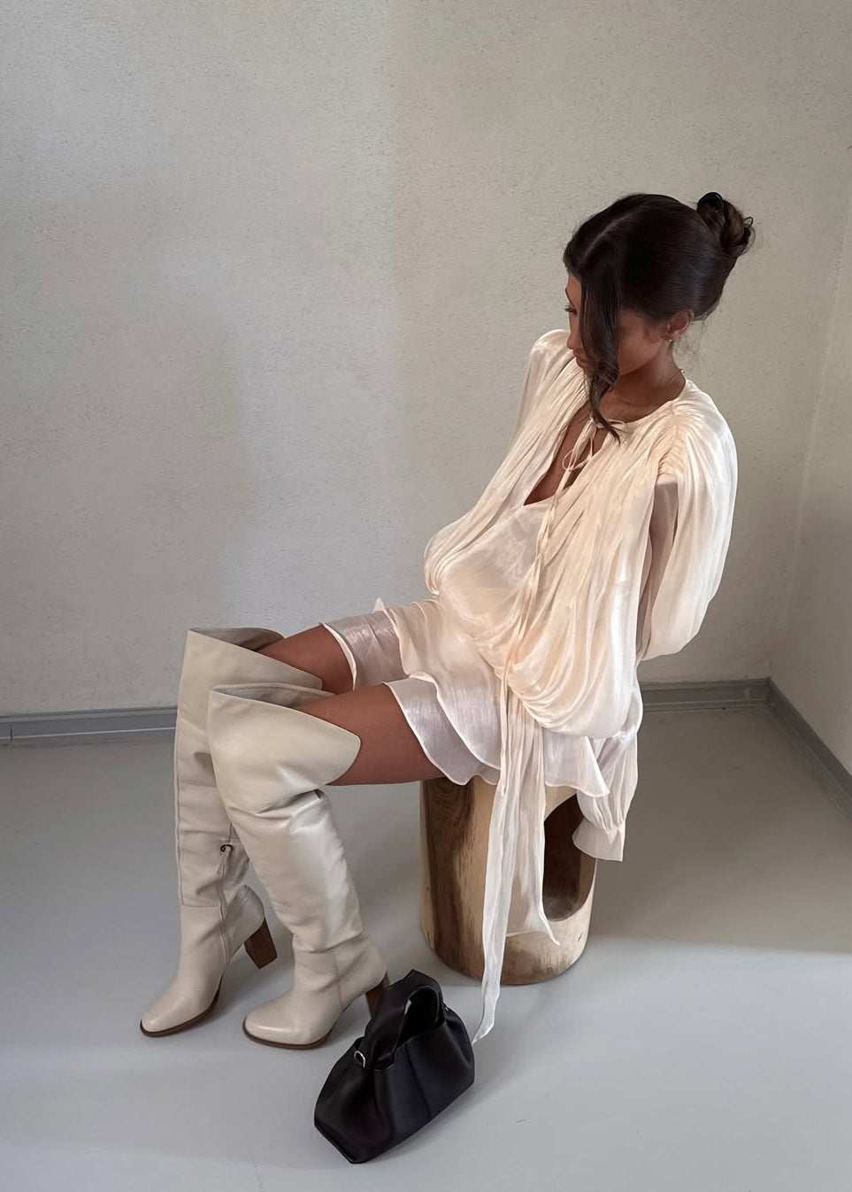 Ester Dress - Champagne