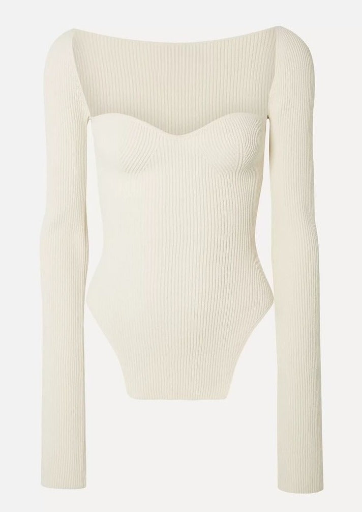 Tricot Kylie blanc